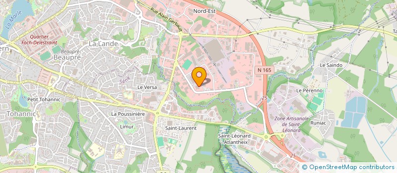 localisation de l'entreprise ID NUMERIQUE à VANNES
