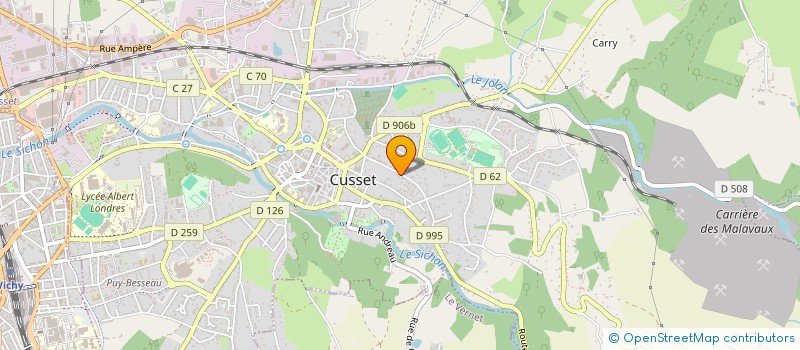 localisation de l'entreprise ID PAYE à CUSSET