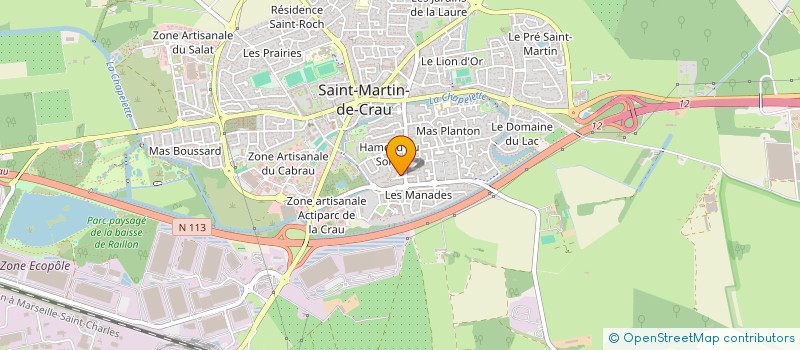 localisation de l'entreprise ID PERFORMANCE à SAINT-MARTIN-DE-CRAU