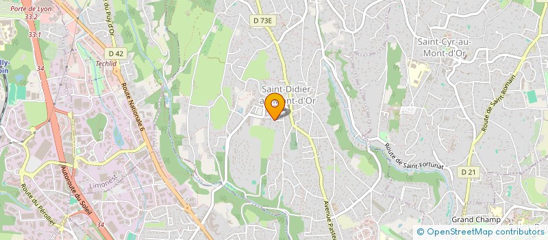localisation de l'entreprise ID PHARM à SAINT-DIDIER-AU-MONT-D'OR