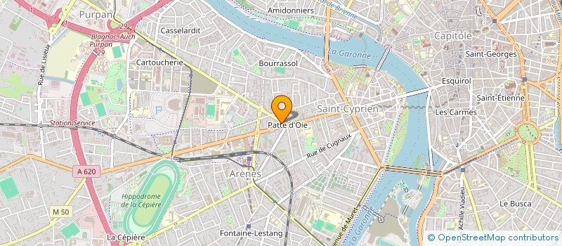 localisation de l'entreprise ID PHONE à TOULOUSE