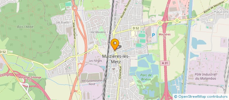 localisation de l'entreprise ID PHONE  MAIZIERES-LES-METZ