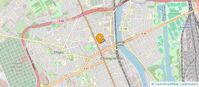 localisation de l'entreprise ID PIERRE à CHAMPIGNY-SUR-MARNE