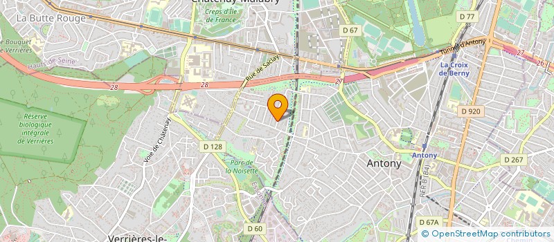 localisation de l'entreprise ID PLACEMENT à ANTONY