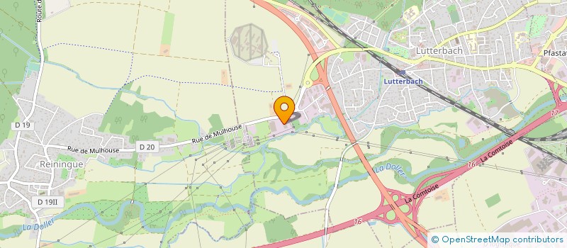 localisation de l'entreprise ID PLASTURGIE  LUTTERBACH