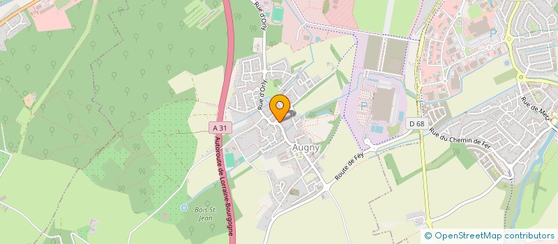 localisation de l'entreprise ID PORTES à AUGNY