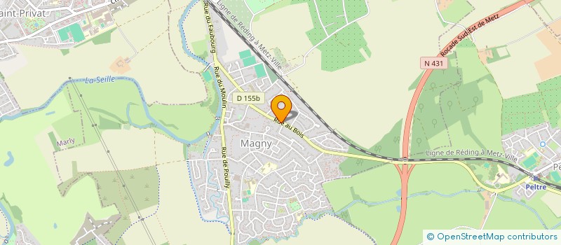 localisation de l'entreprise ID PRO  METZ