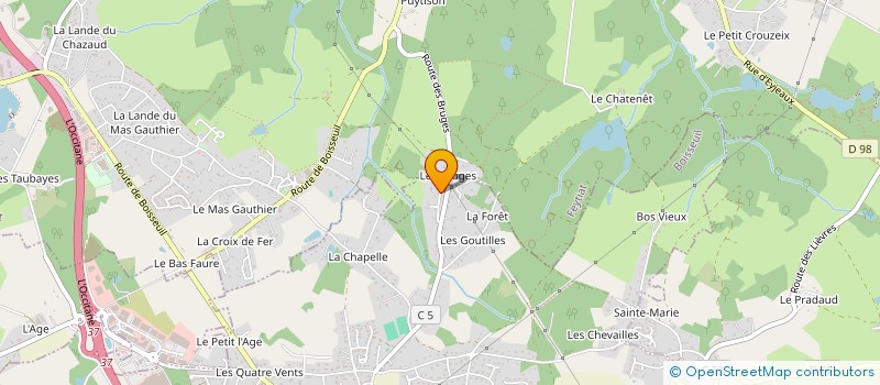 localisation de l'entreprise ID PRO-G  BOISSEUIL