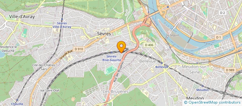 localisation de l'entreprise ID PRODUCTION à SEVRES