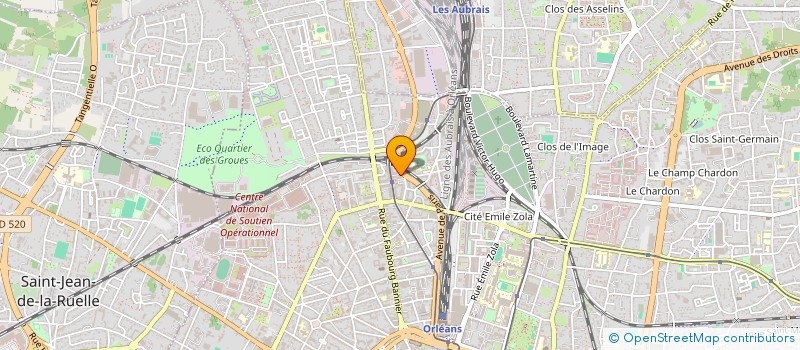 localisation de l'entreprise ID PROFILERS à ORLEANS
