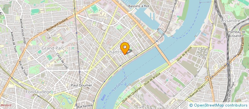 localisation de l'entreprise ID PROMOTION 82 à BORDEAUX