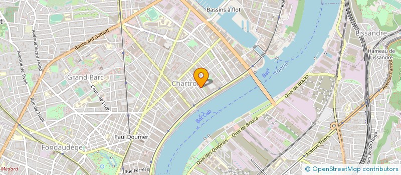 localisation de l'entreprise ID PROMOTION à BORDEAUX