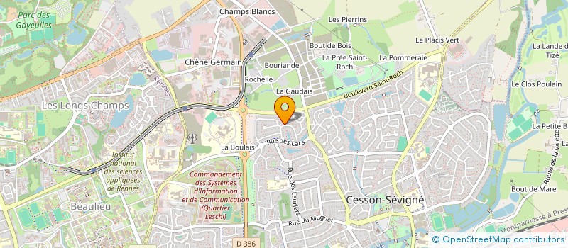 localisation de l'entreprise ID PROPRETE à CESSON-SEVIGNE