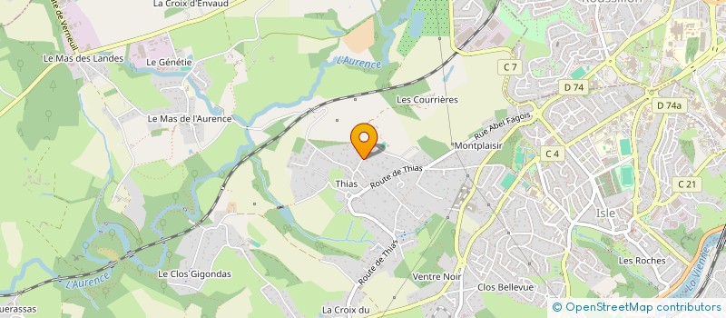 localisation de l'entreprise ID PUB  ISLE