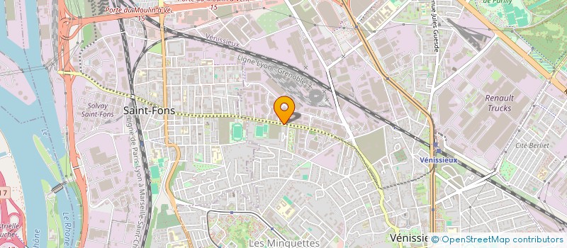 localisation de l'entreprise ID R MULTISERVICES  VENISSIEUX