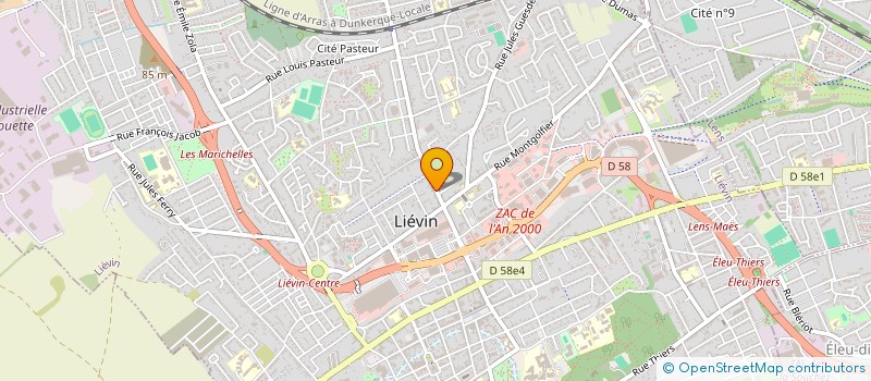 localisation de l'entreprise ID REMCHI  LIEVIN