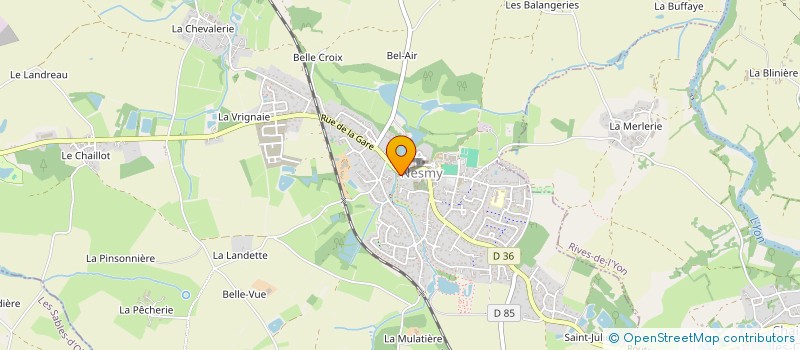 localisation de l'entreprise ID RENO  NESMY