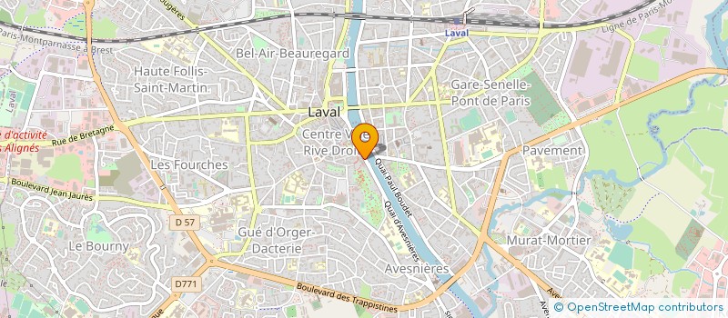 localisation de l'entreprise ID RENOV à LAVAL