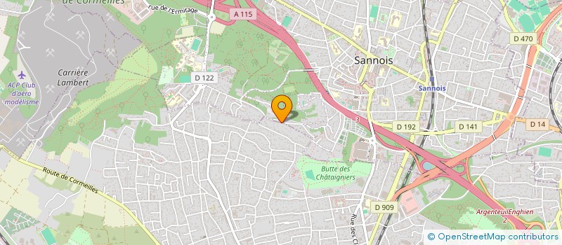 localisation de l'entreprise ID.RENOV  ARGENTEUIL