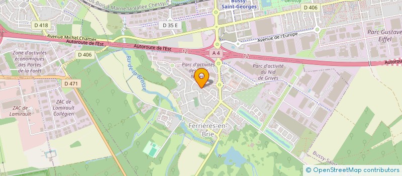 localisation de l'entreprise ID RENOV  FERRIERES-EN-BRIE