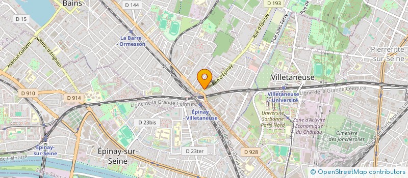 localisation de l'entreprise ID RUSH  DEUIL-LA-BARRE