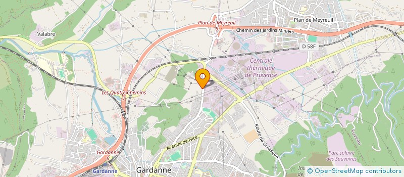 localisation de l'entreprise ID SIGNALETIQUE à GARDANNE