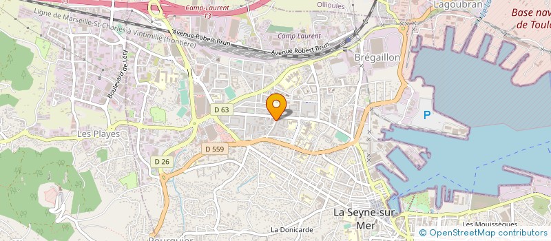localisation de l'entreprise ID SOL à LA SEYNE-SUR-MER