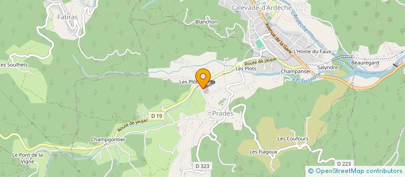 localisation de l'entreprise ID SOLAIRE  PRADES