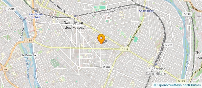 localisation de l'entreprise ID SPACE à SAINT-MAUR-DES-FOSSES