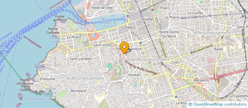localisation de l'entreprise ID SPORT à MARSEILLE