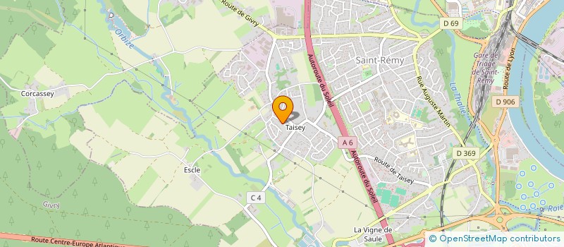 localisation de l'entreprise ID SPORT à SAINT-REMY