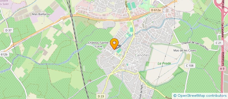 localisation de l'entreprise ID-STAT  CANOHES