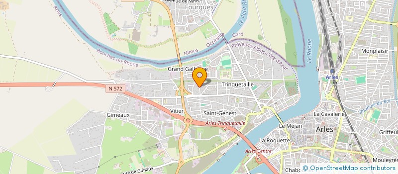 localisation de l'entreprise ID SUD TRAITEUR à ARLES