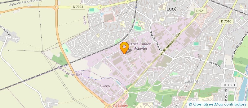 localisation de l'entreprise ID SYSTEMES à LUCE