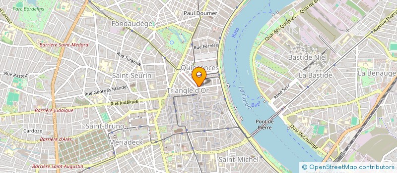 localisation de l'entreprise ID-TANDEM à BORDEAUX