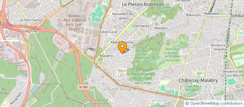 localisation de l'entreprise ID TEMPORIS à CHATENAY-MALABRY