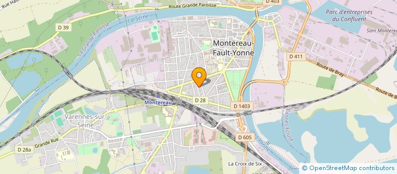 localisation de l'entreprise ID TENDANCE II à MONTEREAU-FAULT-YONNE