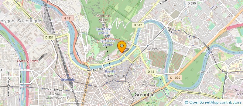 localisation de l'entreprise ID TOURISM à GRENOBLE