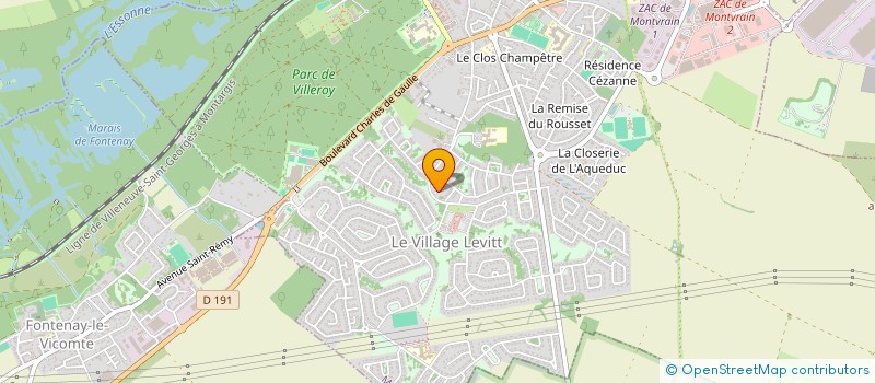 localisation de l'entreprise ID TRANS à MENNECY