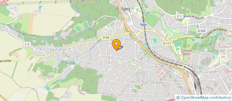 localisation de l'entreprise ID TRANSVERSALES à IGNY