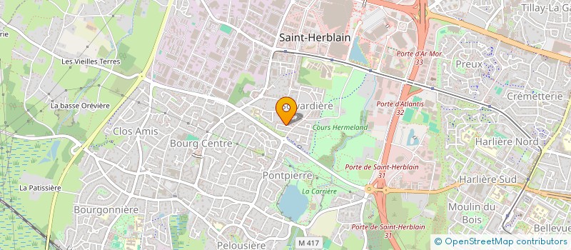 localisation de l'entreprise ID TRANSVERSE à SAINT-HERBLAIN