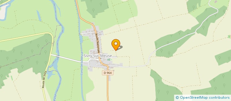 localisation de l'entreprise ID TRAVAUX MARTIN NICOLAS à SIVRY-SUR-MEUSE