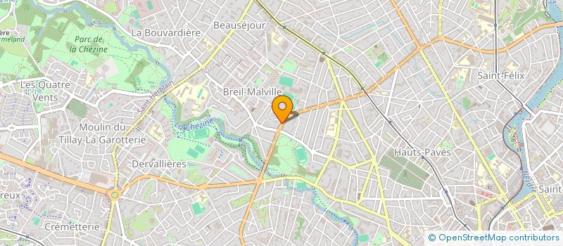 localisation de l'entreprise ID-UP à NANTES
