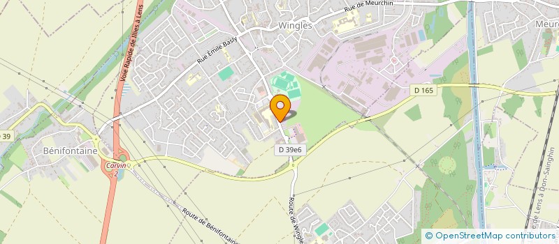 localisation de l'entreprise ID VOYAGES  WINGLES