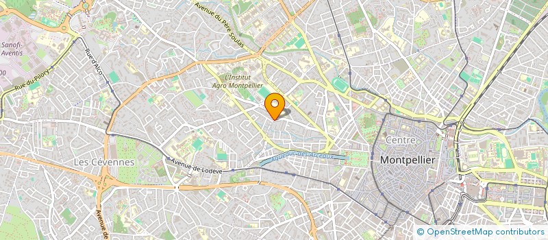localisation de l'entreprise ID WEBMARKETING à MONTPELLIER