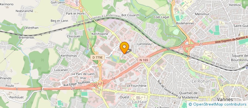 localisation de l'entreprise ID WEST CONCEPT à VANNES