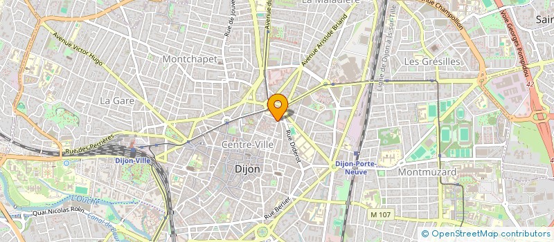 localisation de l'entreprise ID ZERO POINT NEUF  DIJON