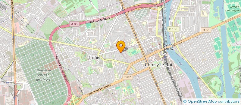 localisation de l'entreprise ID2A à THIAIS