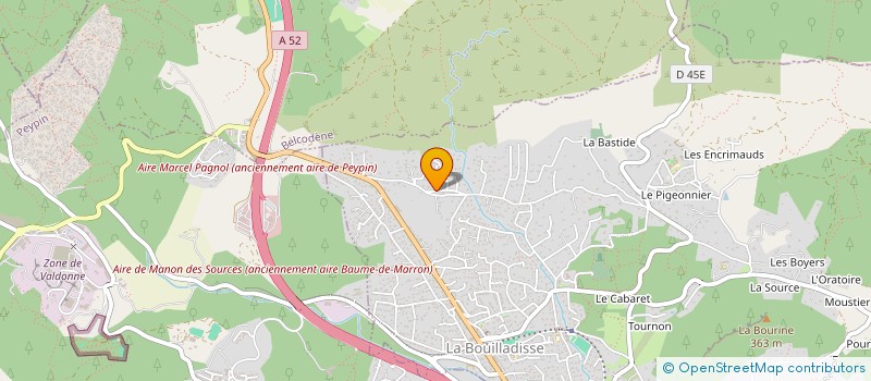 localisation de l'entreprise ID2AP  LA BOUILLADISSE