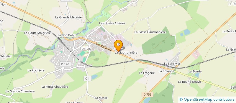 localisation de l'entreprise ID2B à SEVREMOINE